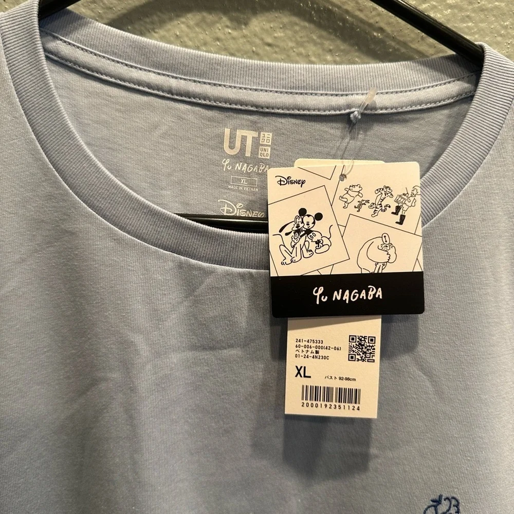 Uniqlo x Disney MAGIC FOR ALL w Yu Nagaba JP Alice in the Wonderland embroidered - Picture 3 of 7